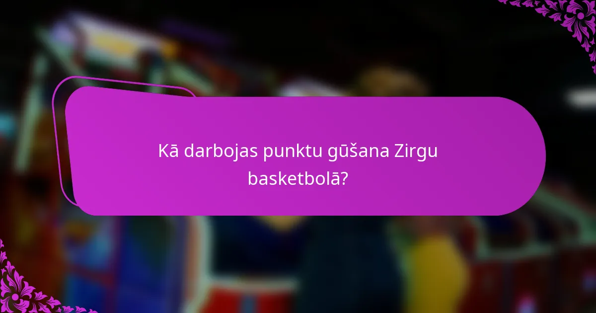 Kā darbojas punktu gūšana Zirgu basketbolā?